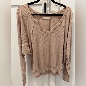 We The Free Waffleknit Top